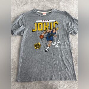 Homage Nikola Jokic Caricature Tee in Grey Mens Size Small - EUC!